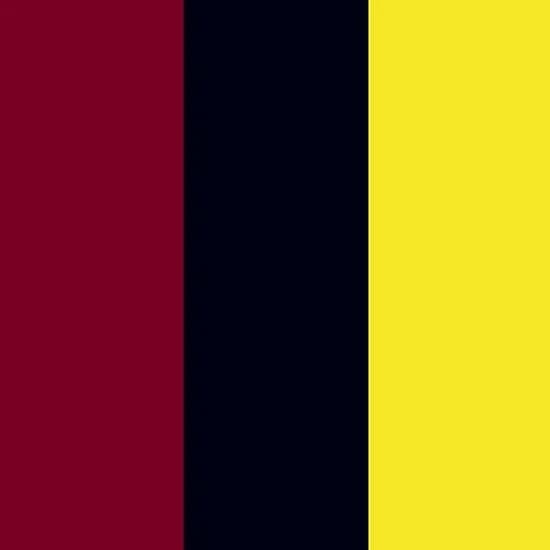 Black/Yellow/Red