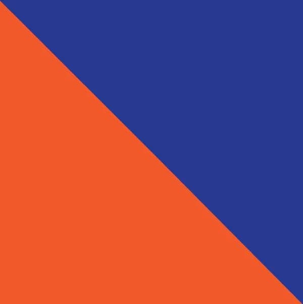 White/Orange Red/Blue
