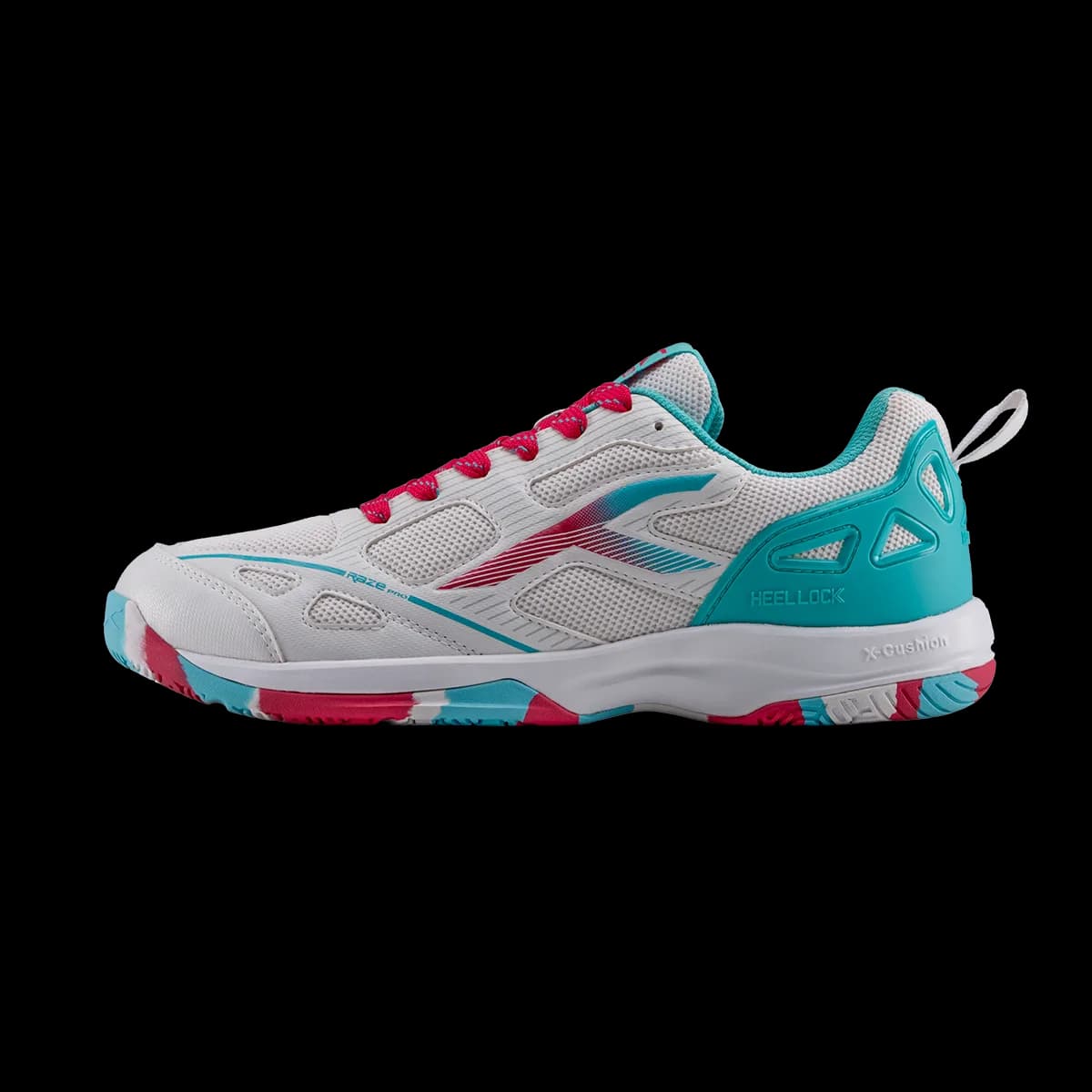 White/Turquoise/Red
