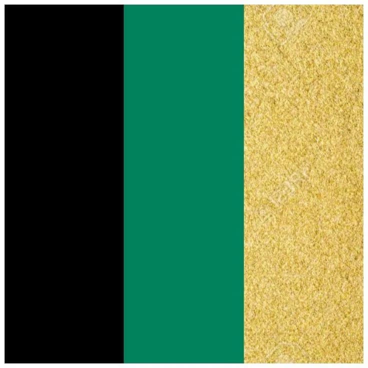 Black/Green/Gold
